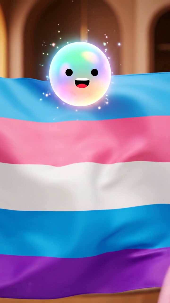 Symbolism in the transgender pride flag