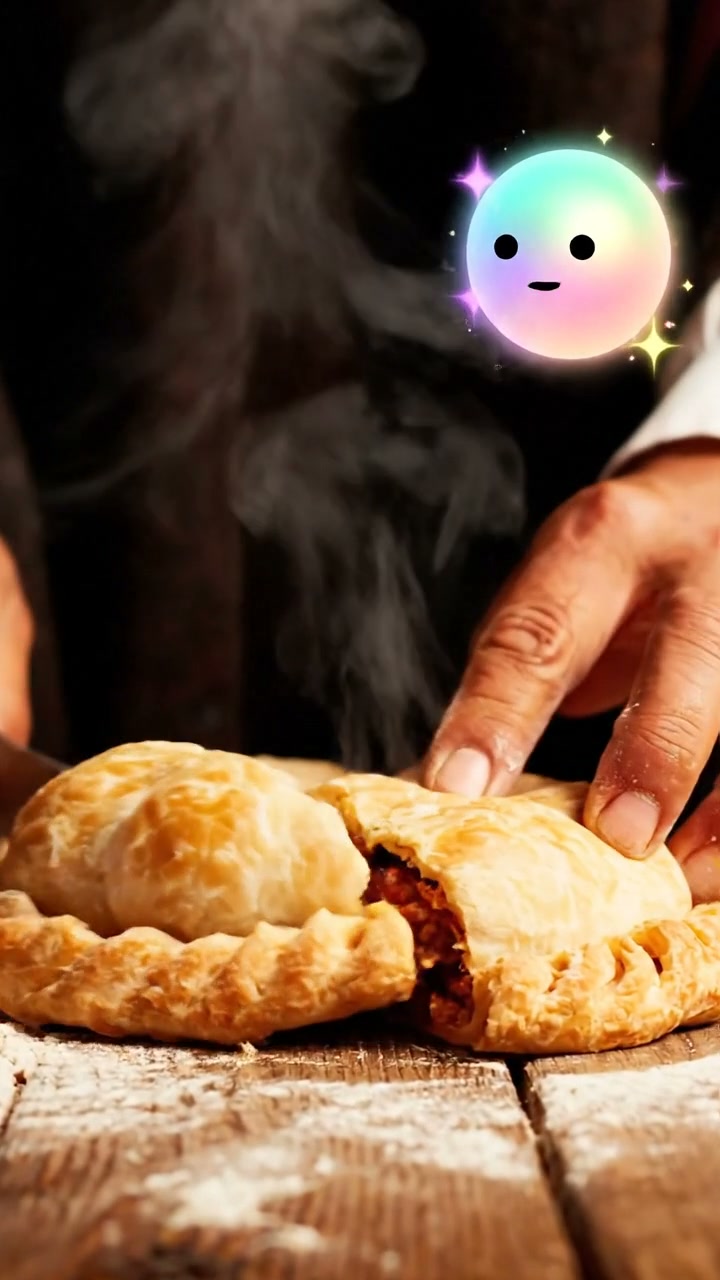 The golden folds of empanadas