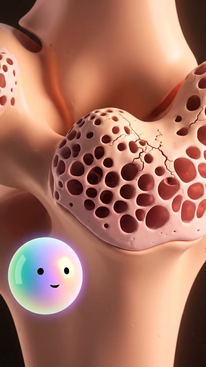 La pérdida de densidad ósea y osteoporosis