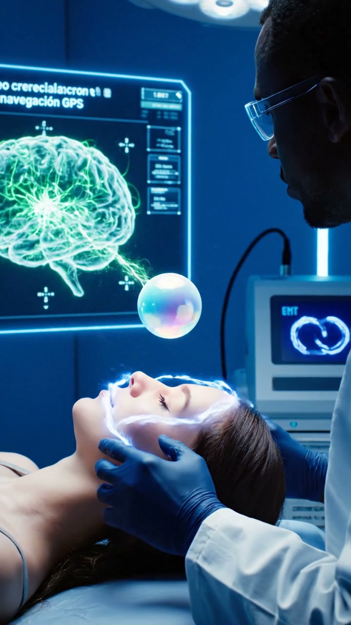 Mapeo cerebral con navegación GPS