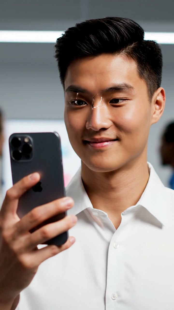 How phones read your face