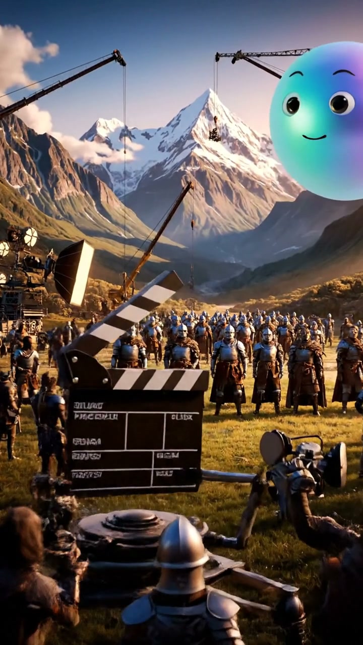 The massive gamble of filming three movies at once