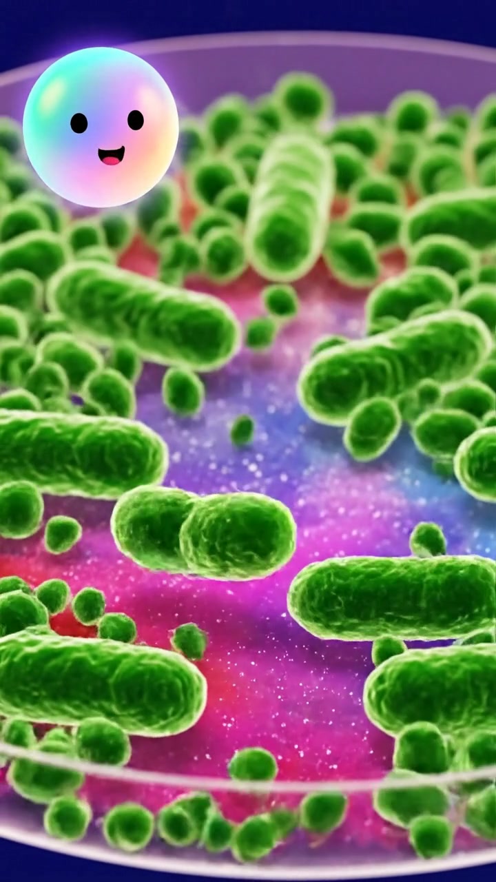 El asombroso crecimiento de las bacterias