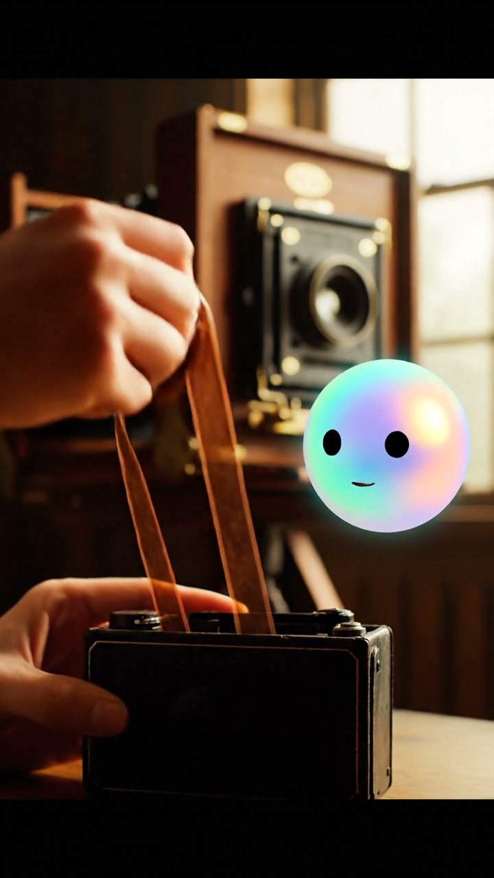 The paper roll that freed the camera