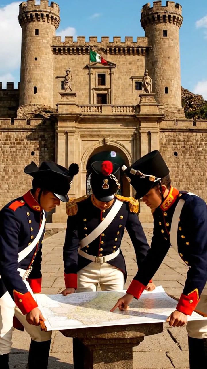 Transforming ruins into a military academy