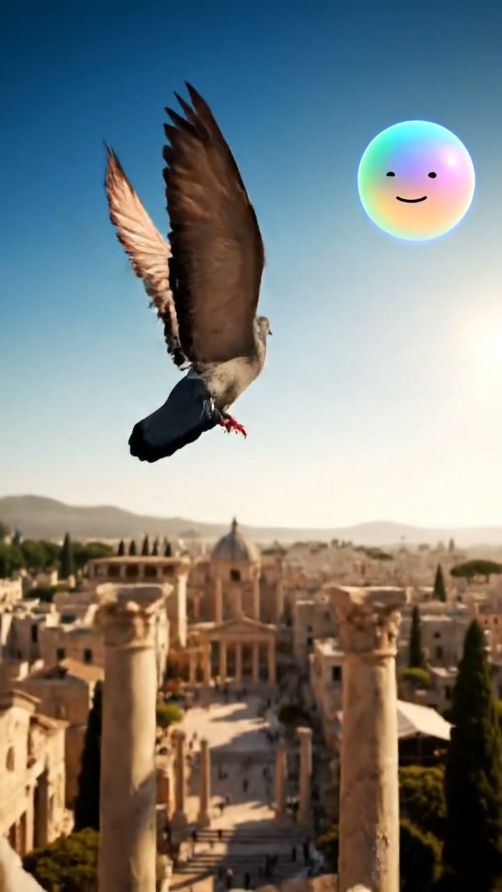 Las palomas mensajeras en la antigüedad