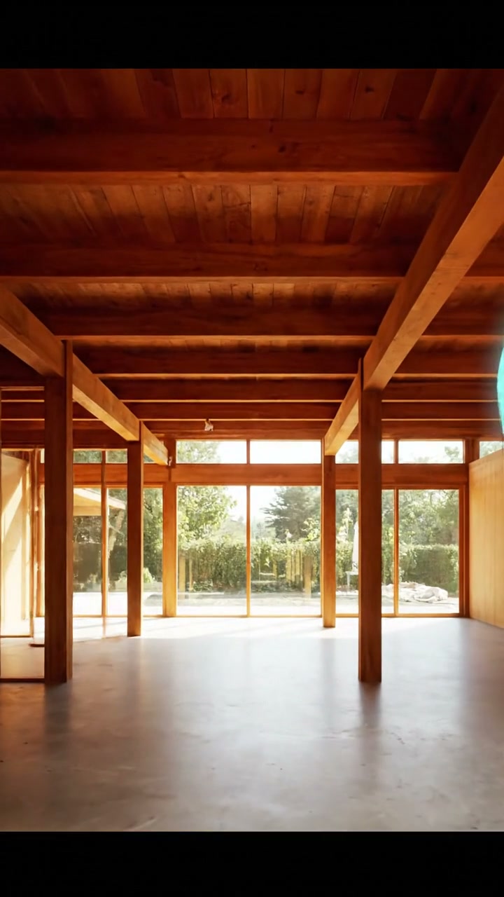 How post-and-beam construction opened up walls