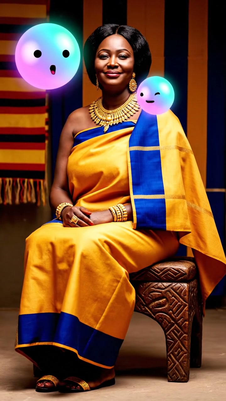 The royal language of Kente colors