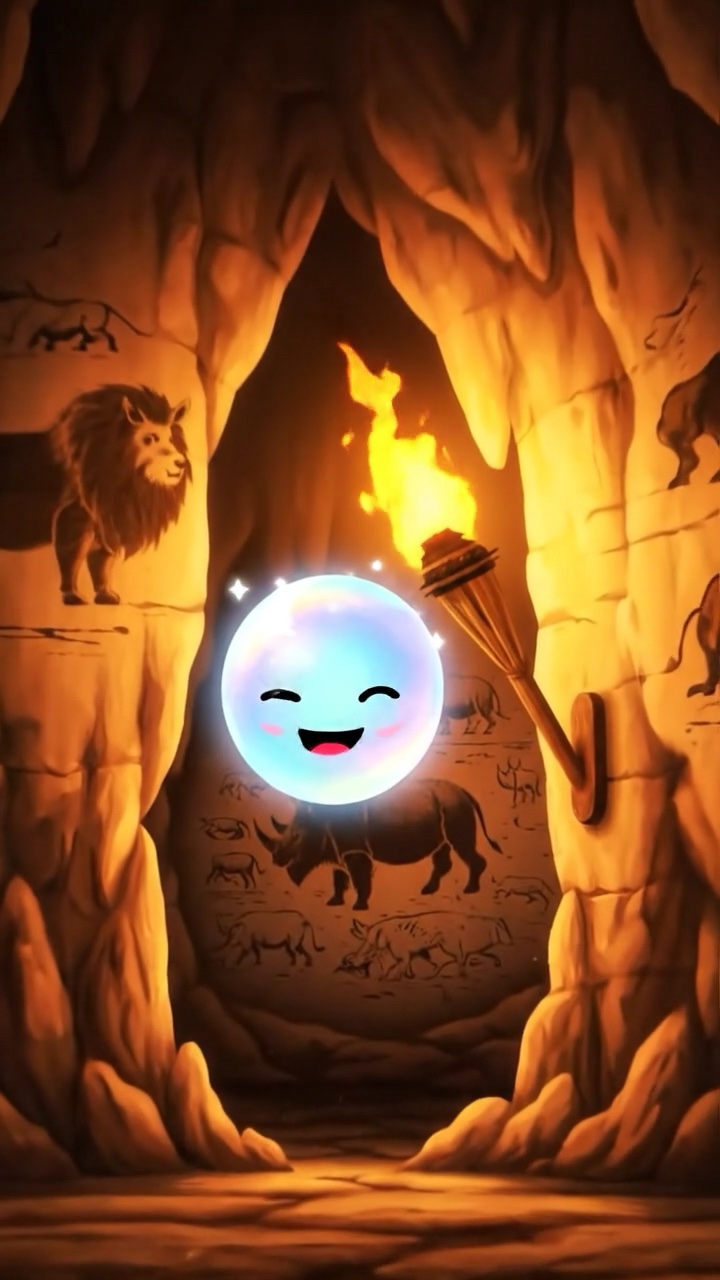 Prehistoric Bison Animation in Chauvet Cave