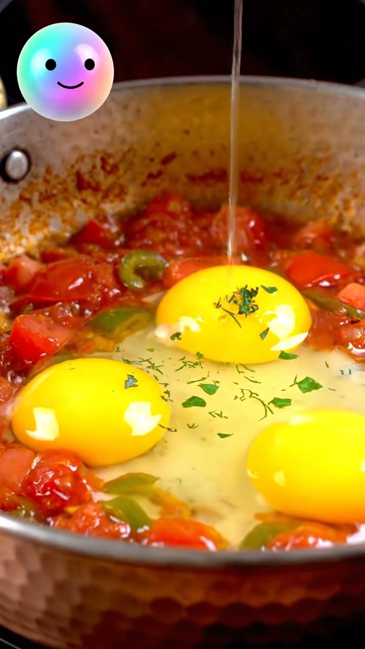 The spicy vegetable base of Turkish Menemen