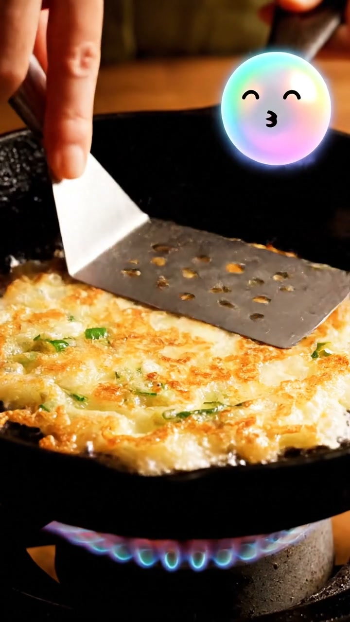 The Secret to Crispy Korean Gamja Jeon (Potato Pancake)
