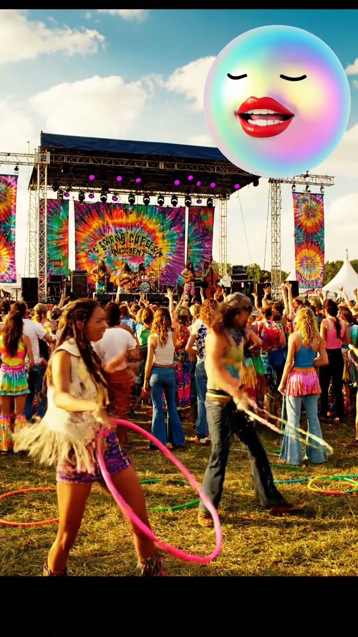 The jam band festivals of the nineties