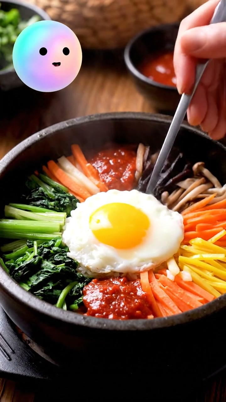 El bibimbap coreano y la armonía
