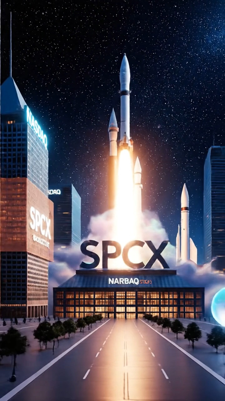 The historic SpaceX public debut