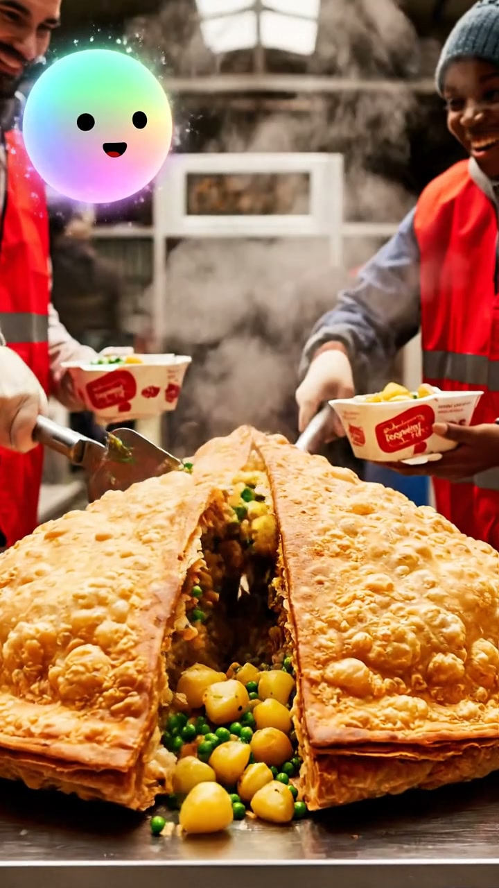 East London's charitable and crispy mega-samosa