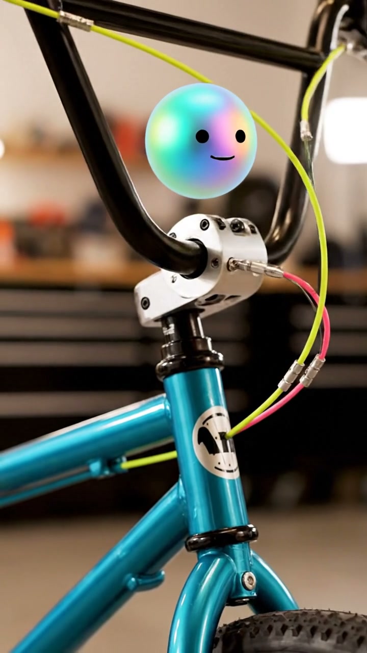 The secret behind handlebars that spin 360 degrees