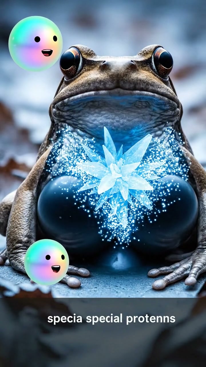 Ice inside the body