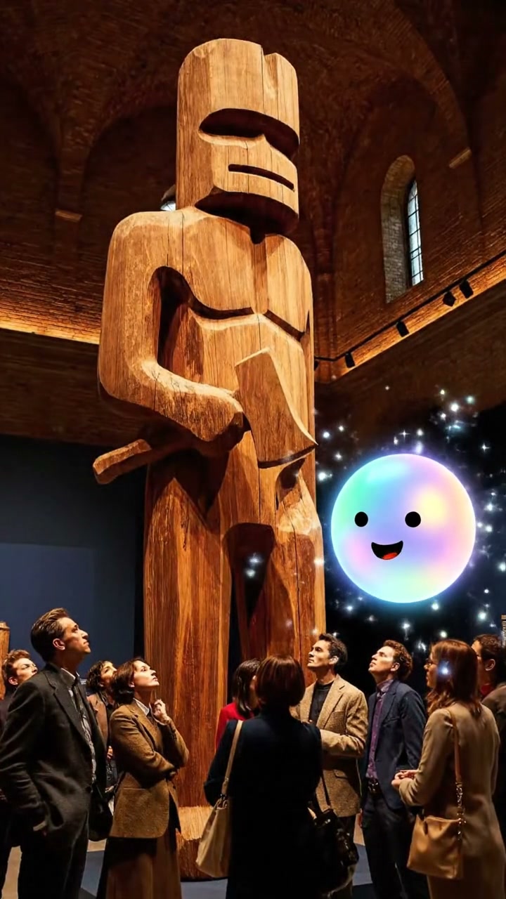 Carving raw anger into solid blocks of wood