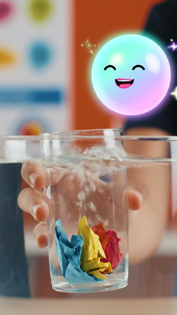 El experimento del vaso y el agua