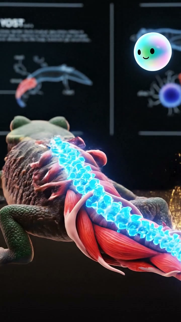 How lizards regrow tails using cell division