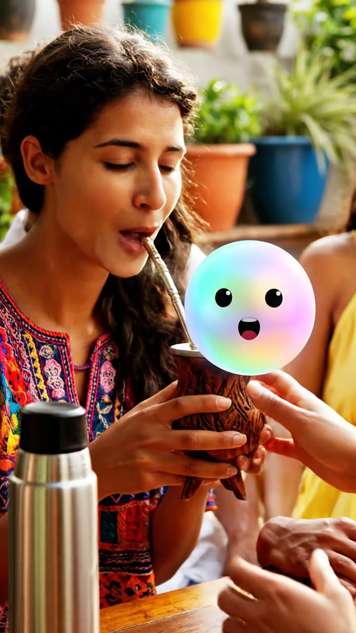 Social sipping with South American Yerba Mate