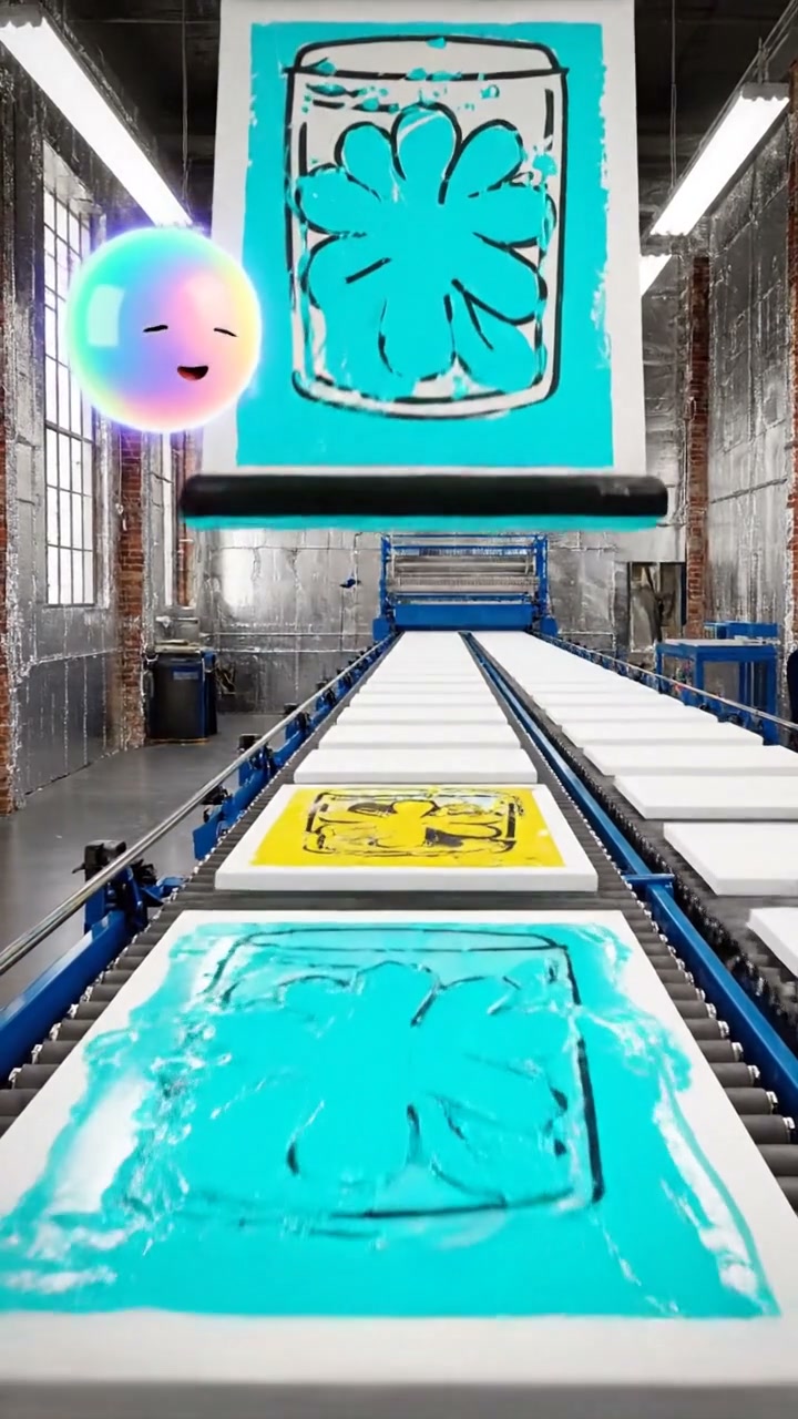 The assembly line of the art world