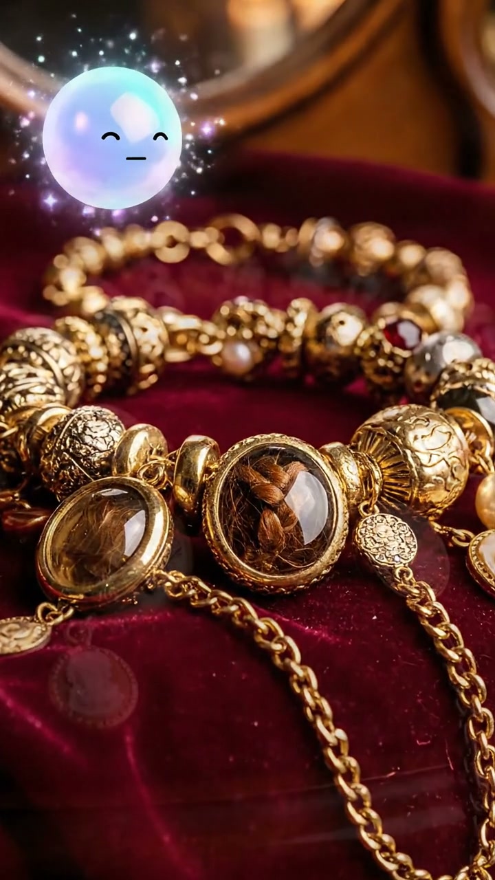 Victorian charm bracelets