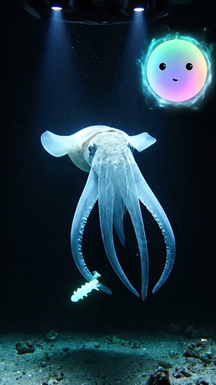 The elusive and ghostly bigfin squid