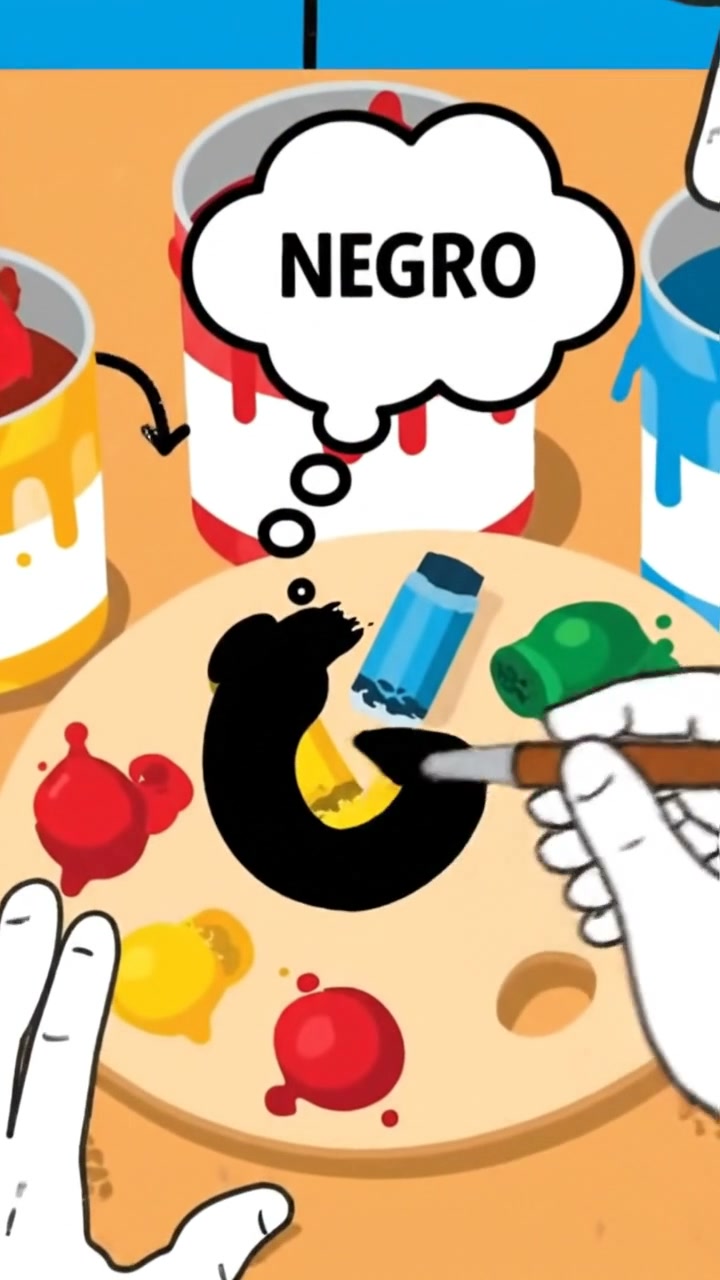 El poder del color negro