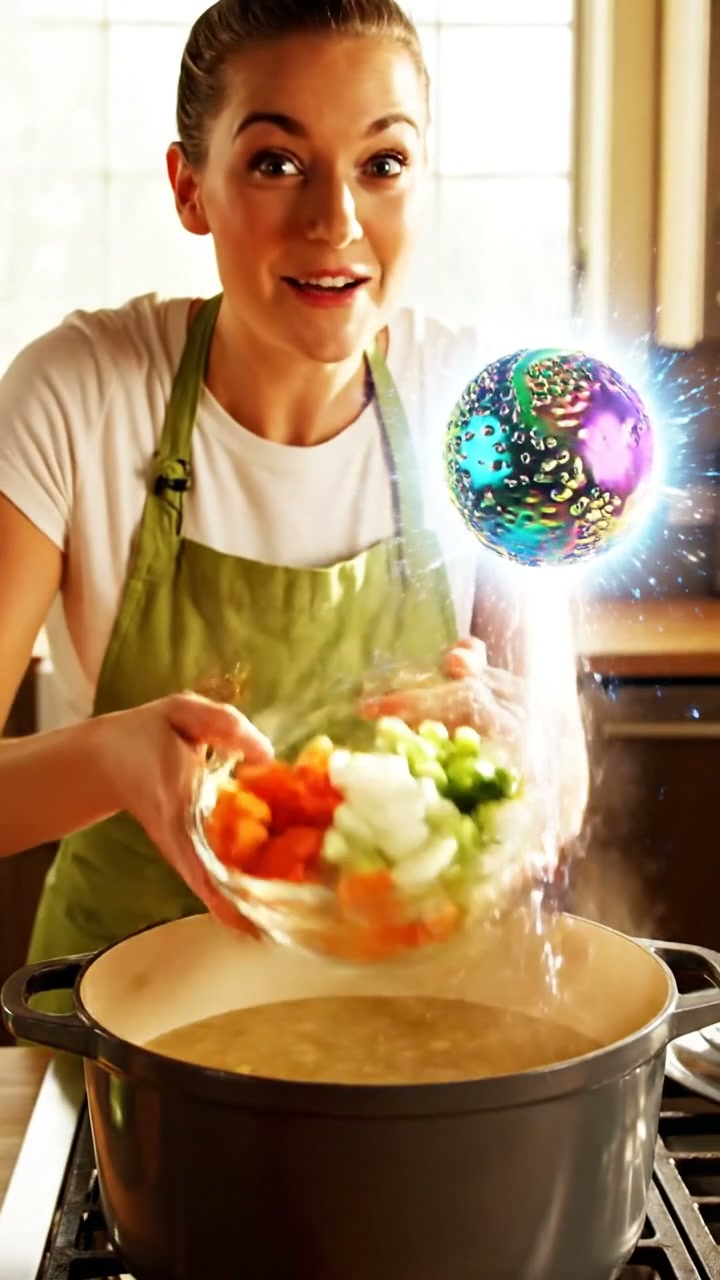 Reutilizar el agua de cocción de los vegetales