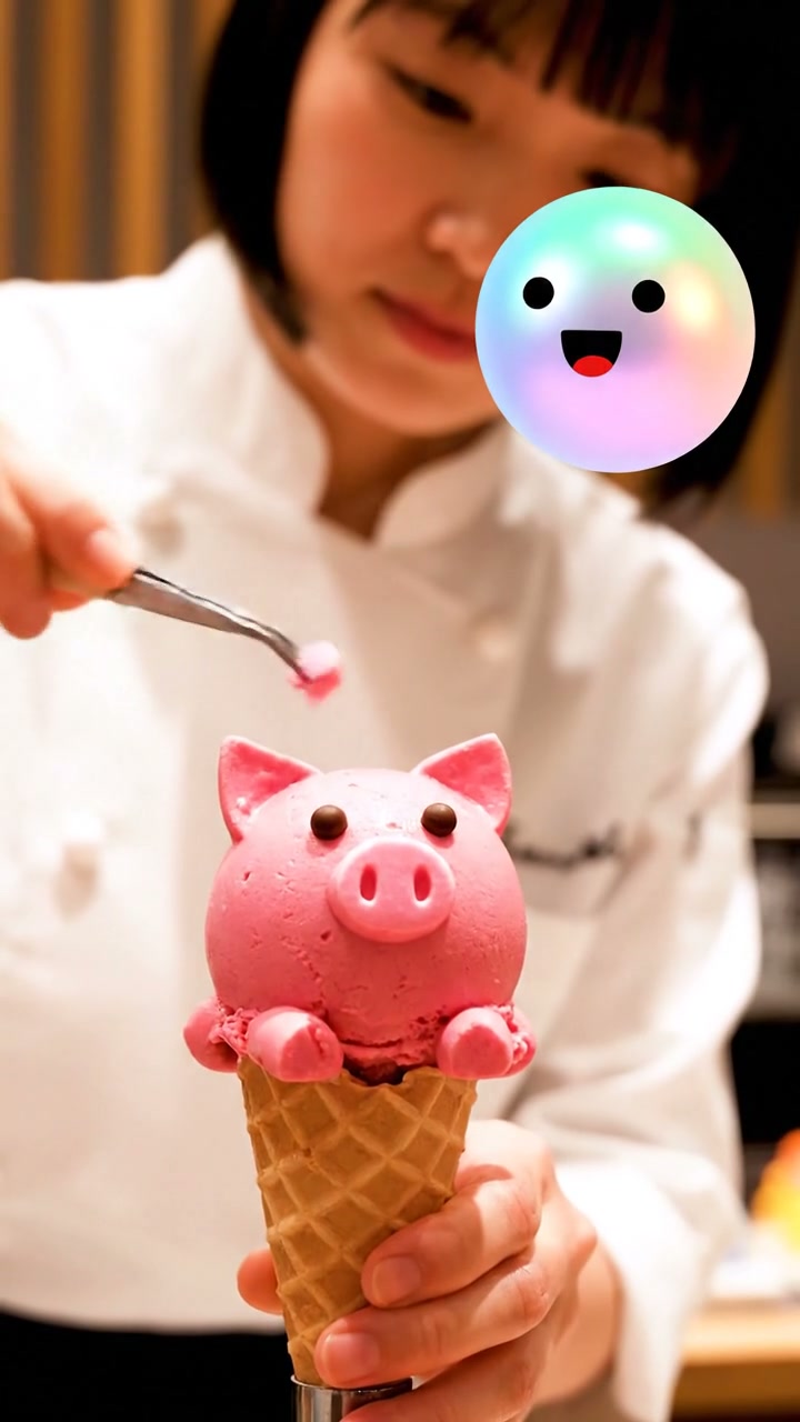 Japanese Animal Gelato: The Viral Street Food Trend
