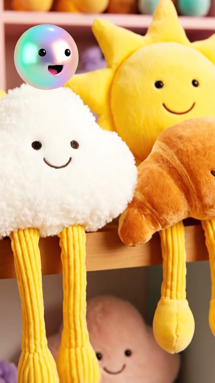 The iconic corduroy legs and gentle smiles