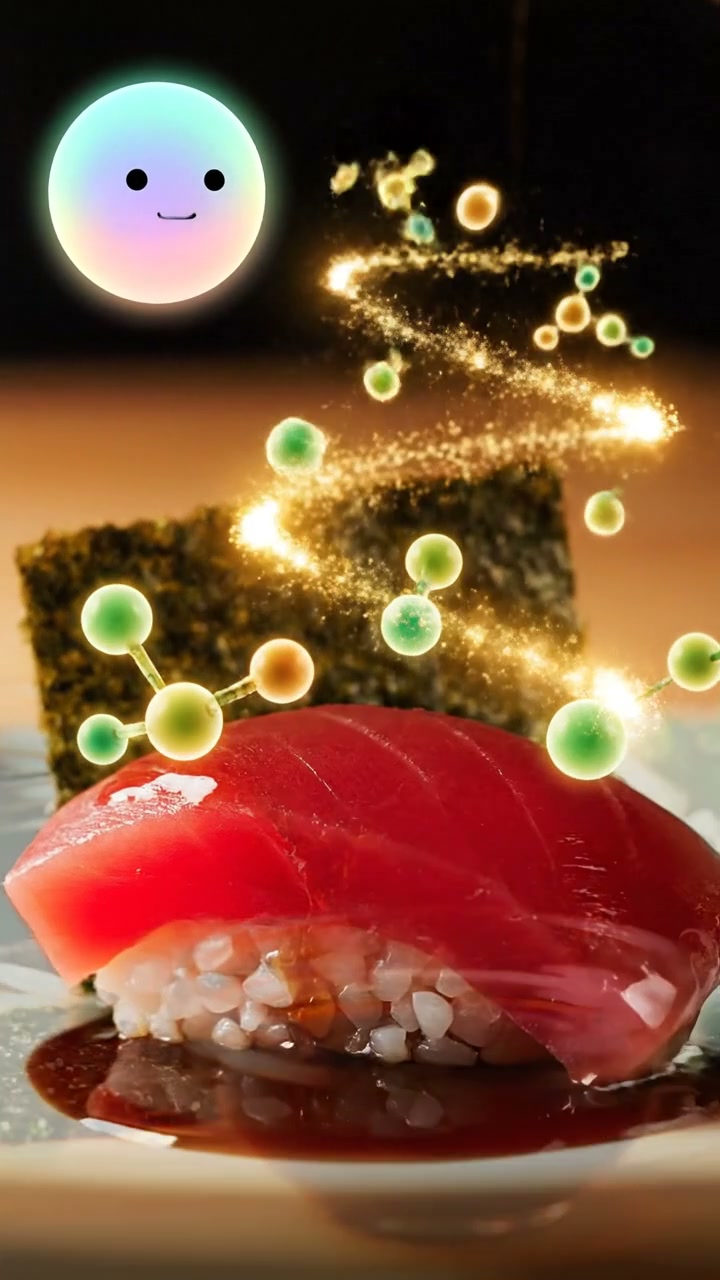 The science of Umami in sushi ingredients