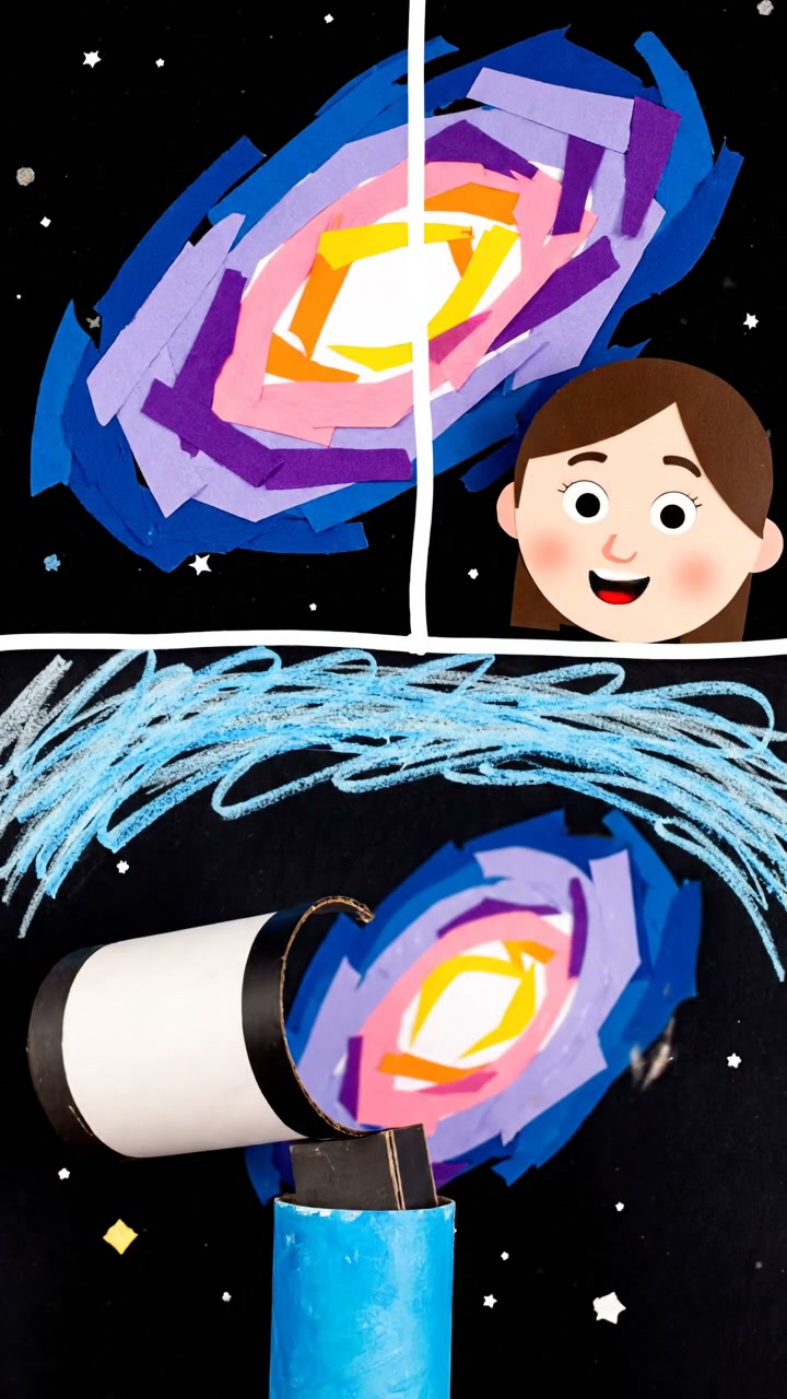 El telescopio espacial Hubble en órbita