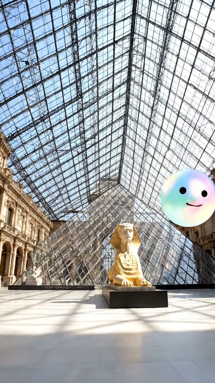The secret subway station of the Louvre