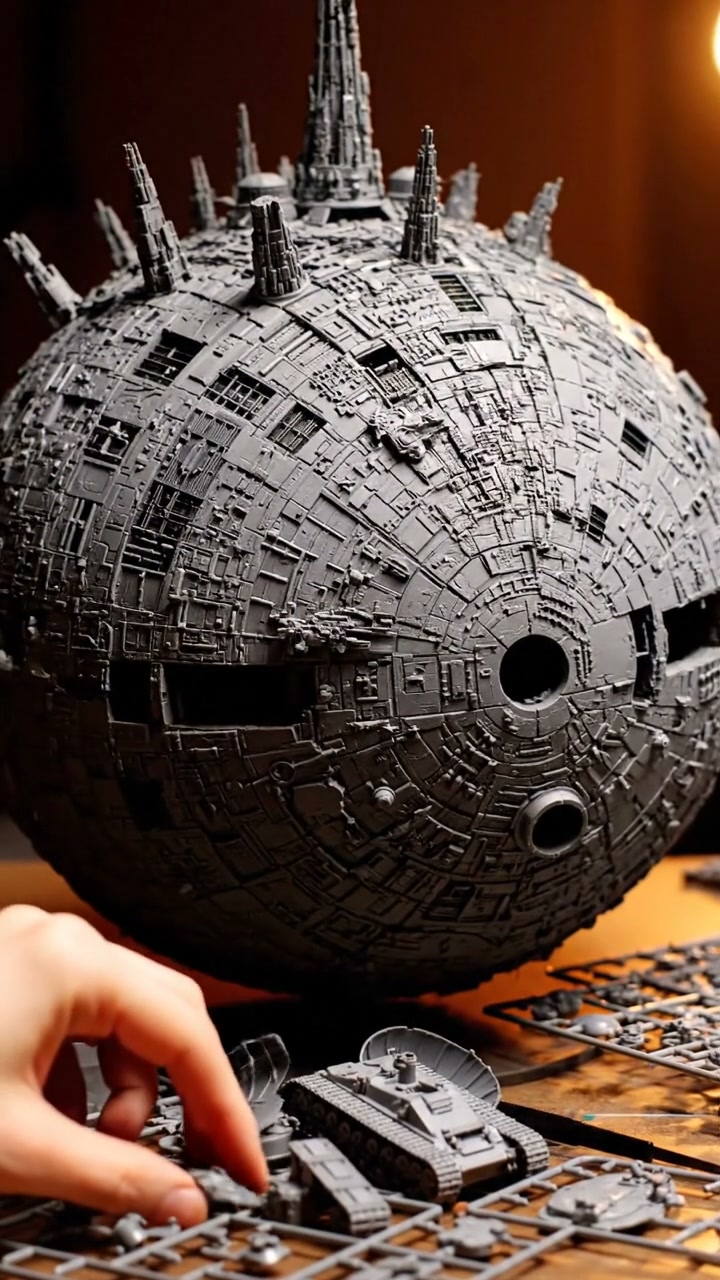 Building the Death Star with Plastic Kits